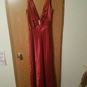 Floor length dress